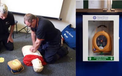 New defibrillators installed at ISF