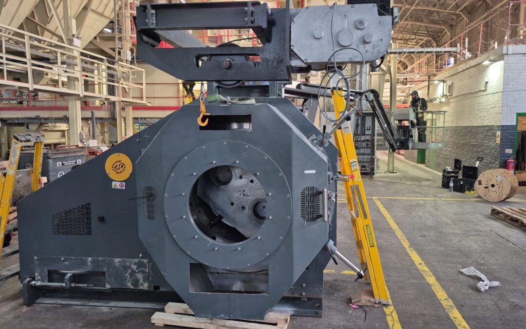 Upgrading the press, conditioner, crumbler, and sieve as the second phase of poultry feed mill upgrade in Buckinghamshire