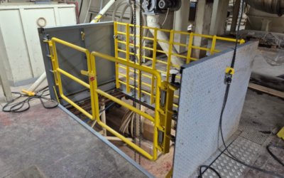 Lifting Void Trap Doors for a Multi-Storey Hoist